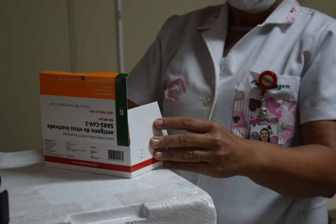 imagem: Hospital Escola já recebeu mais de 1,7 mil doses de vacinas contra o Coronavírus